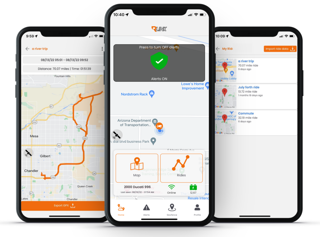 Worry Free Motorcycle GPS Tracking