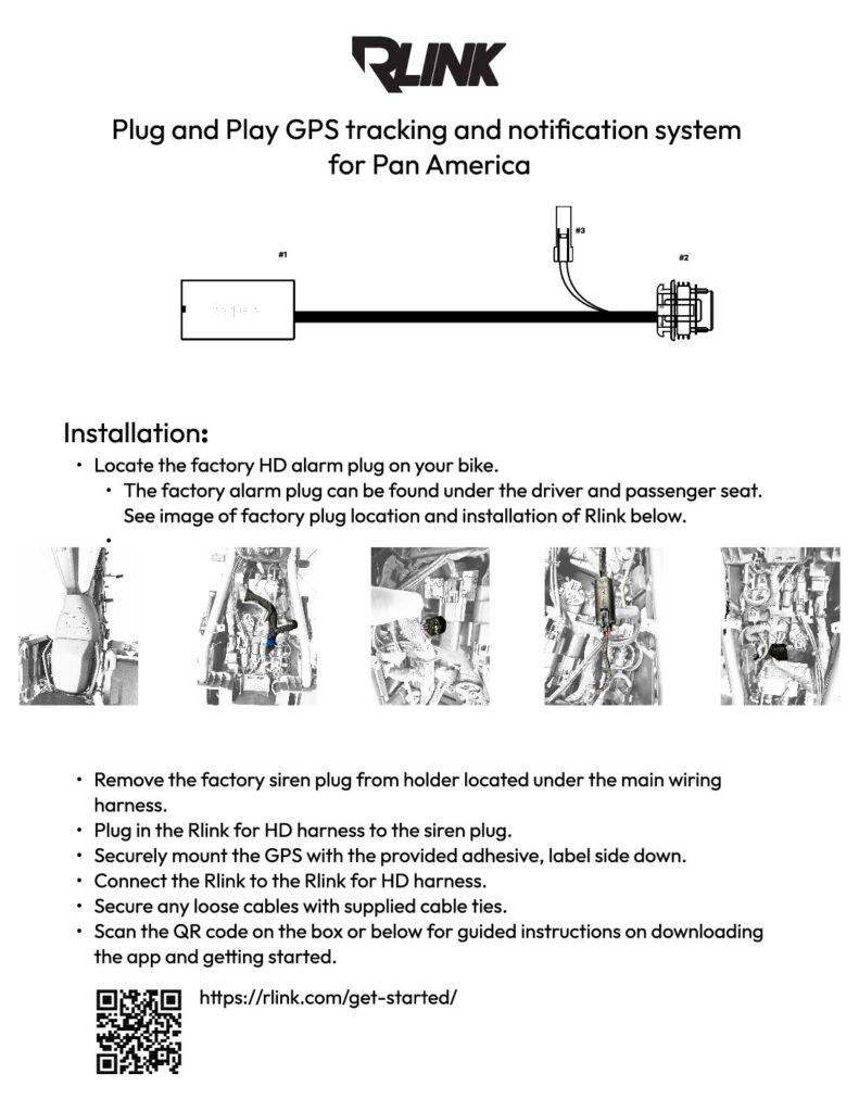 Rlink for Pan America 1250 ST 2021-2025